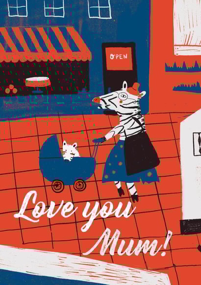 Love you Mum created by Kamilya Panina