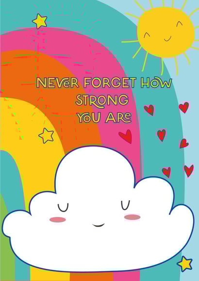 Little Girls Inspirational, Brave, Strong and Courageous created by The Gifting Knot