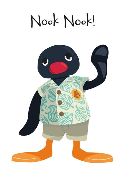 Tom Nook Nook! created by Battle Kettle Designs