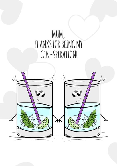 Mum's a Ginspiration! created by Charlotte Eales 