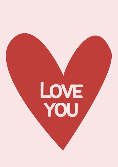 Anniversary valentines love card for your partner significant other created by Robyn Pugh