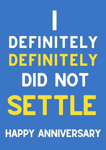 Funny Cheeky Anniversary Card created by Oliver James