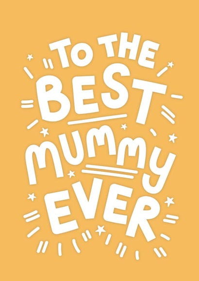 Best Mummy created by Jane Katherine Houghton