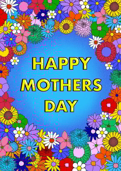 Pretty Mothers Day card - Happy Mothers Day created by Ailish Beadle