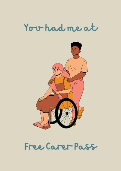 Wheelchair Valentines Day - Carer Pass Alt created by DisableThis