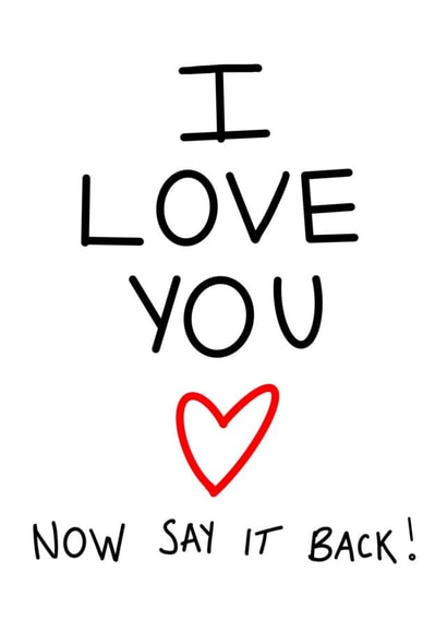 Cute and funny card for a loved one. created by Hannah Hancock