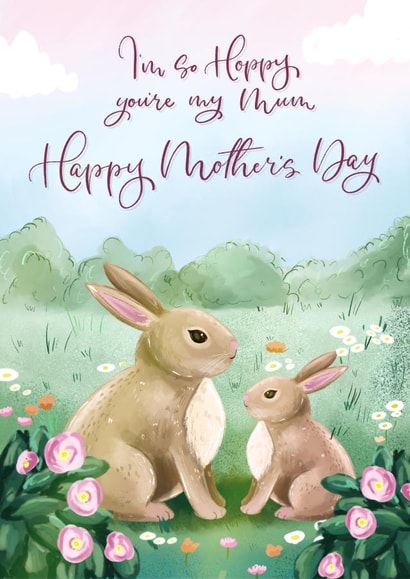 I'm so hoppy you're my Mum! created by Alexandra Hammatt