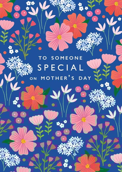 Pretty Mother's Day Card - Floral - Someone Special created by Klara Hawkins