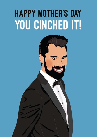 Rylan Clark-Neal funny Cinched Mother's Day card created by Quitting Hollywood