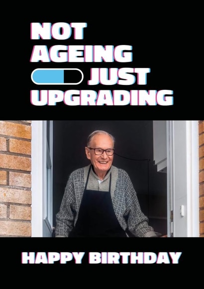 old man old Personalised Photo Card 48738 created by InspireNation