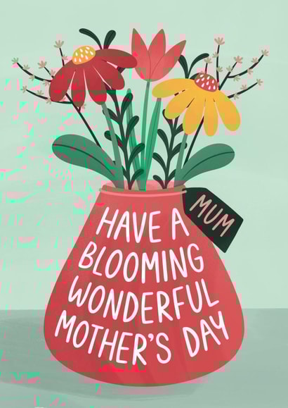 Pretty Mother's Day Card for Mum – Blooming Wonderful created by Chloe  Tyler