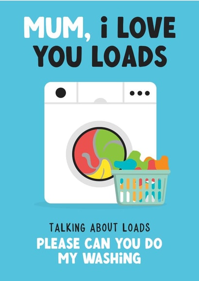 Funny Mother's Day Card created by Michael Cutler