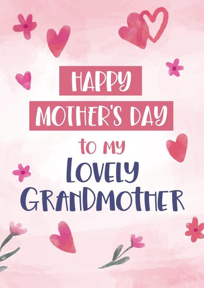 Happy Mother’s Day to my Lovely Grandmother created by Geordies Love Gin
