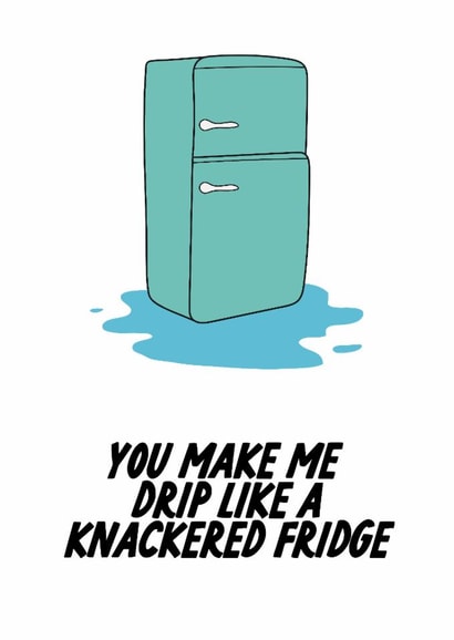 Funny fridge card for significant other created by The Marmalade Cat