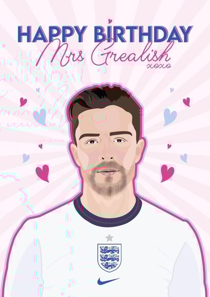 Happy Birthday Mrs Grealish xoxo created by Lauren Jackson