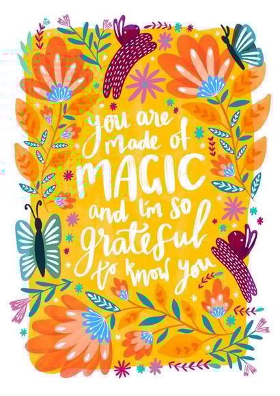 Colourful & Funky Card To Celebrate Your Love & Friendship created by The Sunshine Bindery