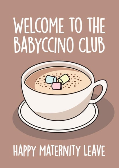 Maternity Leave card - cute, pretty - for a friend, or work colleague created by Thirty Mussels