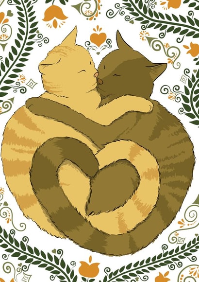 Love card for significant other created by Viktorija Labanauskaite