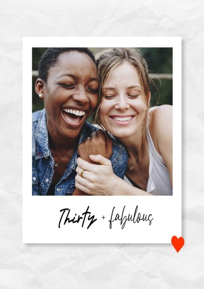 photo2023 30 Birthday Personalised Photo Card 20388 created by @hollielonglanddesigns