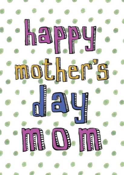 Happy Mother's Day Mom - Midlands Mother's Day card created by Becka Griffin