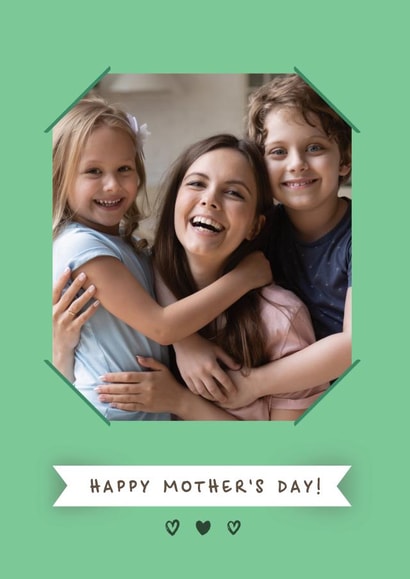 Mum Love Mothers Day Personalised Photo Card 14382 created by WITH LOVE
