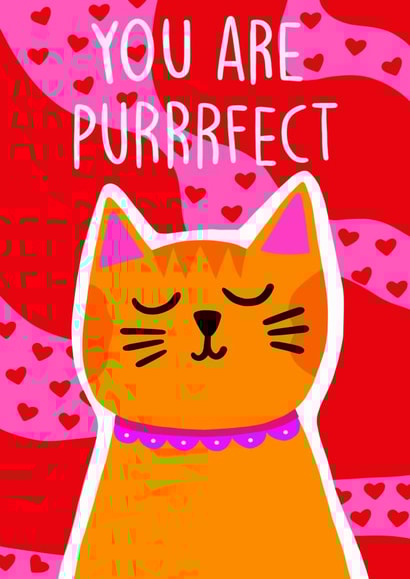 Purrrfect card created by The Paper Tail 