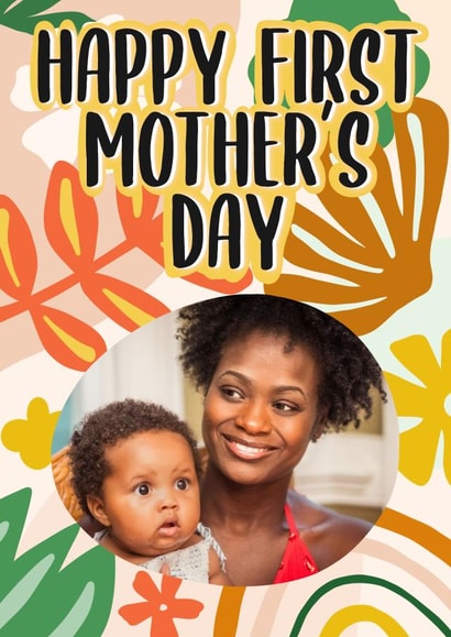 Cute Mother's Day Card - First - Floral created by Lisa Wardle