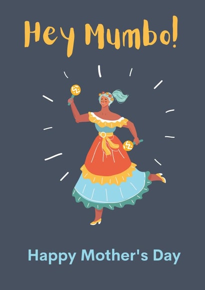 Fun Mother's Day Card for your fun-loving mum! - Hey Mumbo! created by BennoArts