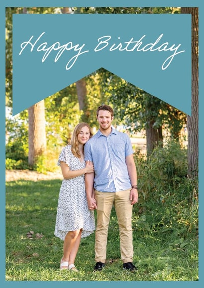 Photo2023 Birthday Photocard Personalised Photo Card 37979 created by Dottie Mottie