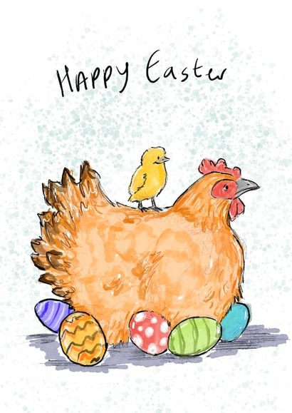 Happy Easter created by Esther Maughan