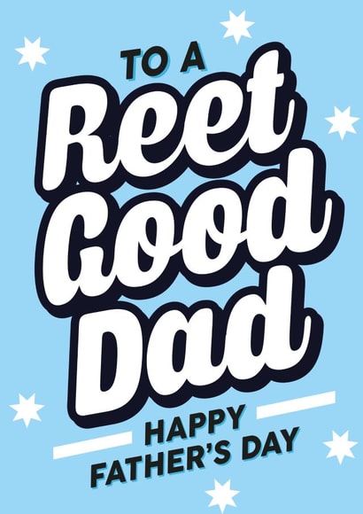 Father's Day Card - Reet Good Dad created by Lindsey Sagar