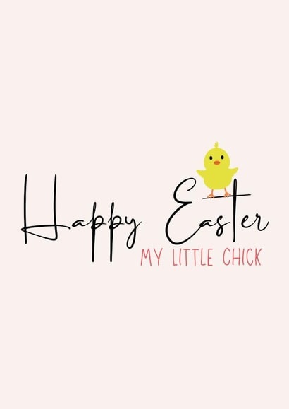 Happy Easter, Little Chick created by Tanya Pyrka