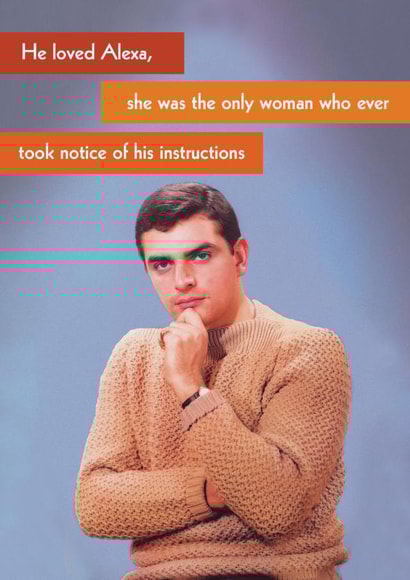 Funny Birthday card - Amazon Alexa - Instructions created by Quitting Hollywood