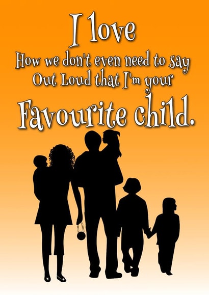 Funny fathers day card, But who sent it ? or is it from all the little terrors.. created by Michael John Tickle