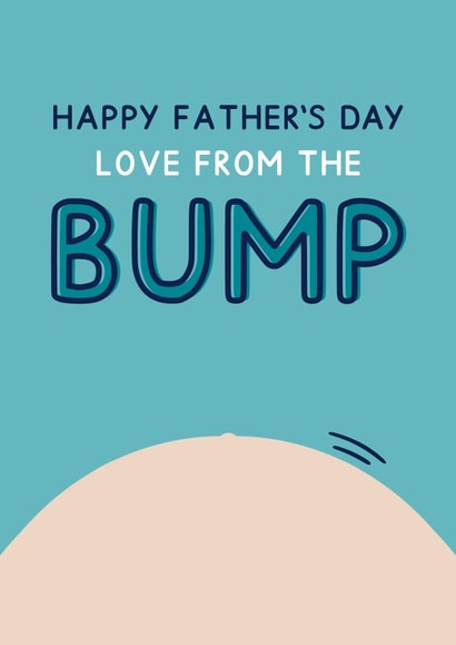 Cute Father's Day Card - From The Baby Bump created by Jeff and the Squirrel