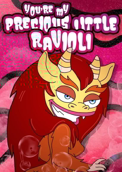 Funny Adult Humour Anniversary Card For Significant Other or Friend. created by Anthony Bothwell