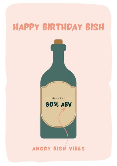 Funny Birthday Card - Ideal for a sassy friend, sister or girlfriend created by F*ck You Cards