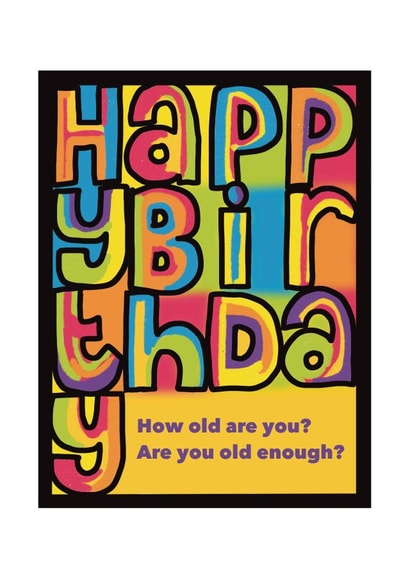 Happy Mondays birthday card created by Choo Choo 