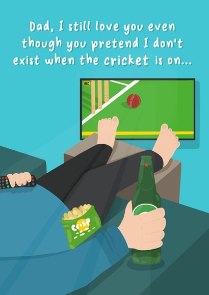 Cricket Father’s Day card created by Sophie Larsson