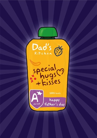 Cute Father's Day Card - Ella's/Dad's Kitchen created by Cards from Designers