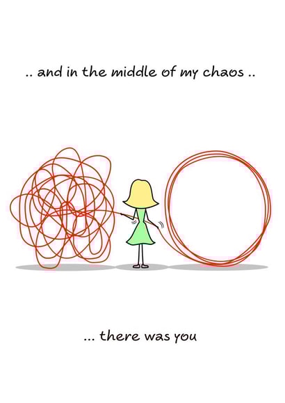 Appreciation / Thank You Card for your Husband, Wife or Special Friend created by Swizzoo