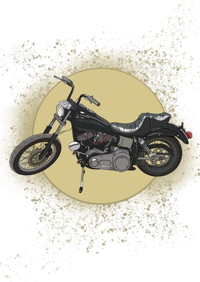 Harley Davidson Motorbike created by JKCreations