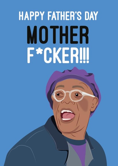 Celebrity Father's Day Card - Samuel L Jackson created by Quitting Hollywood