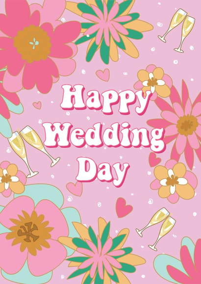 Happy Wedding Day To The Happy Couple created by @Laura Lonsdale Designs