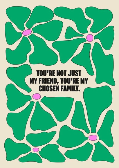 Fearne Cotton's Happy Place Card - Chosen Family created by Happy Place