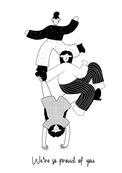 Girl gang pride created by Heather Rose Designs