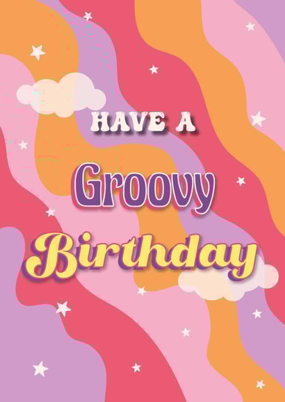 Have a Groovy Birthday! created by Moon Muse Designs