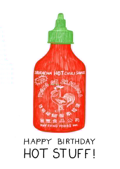 Happy Birthday Hot Stuff Card created by Corrin Strain