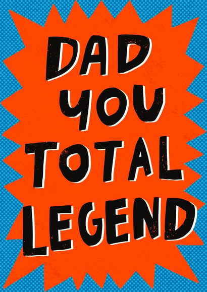 Heartfelt Father’s Day card - Total Legend created by Yan Yu Lee