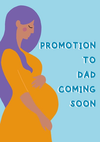 Dad-to-be Father's Day card created by Red Koala